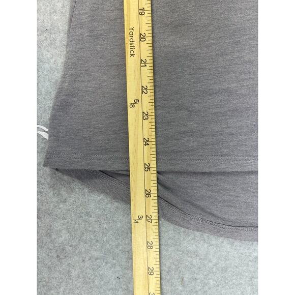 Harry Potter Hogwarts T Shirt Women's Size L Gray Shining Logo Scoop‎ Neck FLAW - Picture 5 of 7